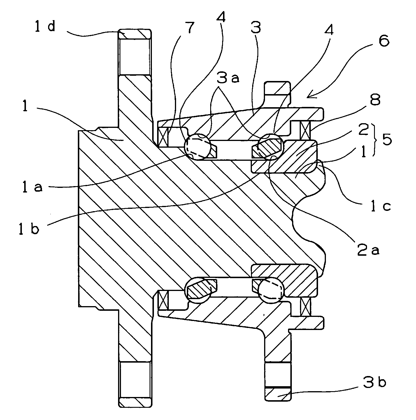 Grease for Hub Bearing and Hub Bearing