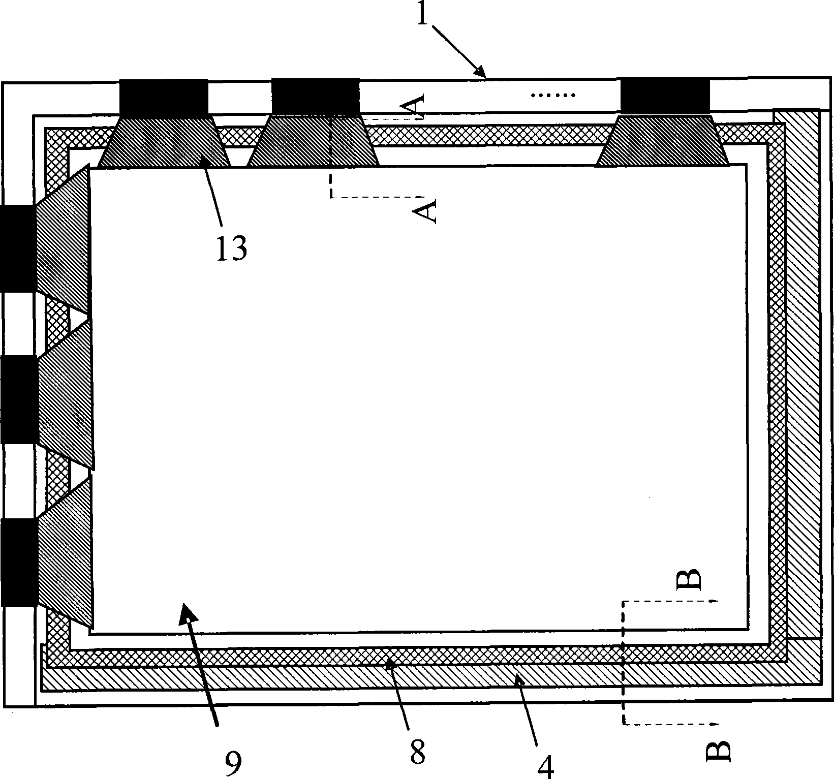 Liquid crystal display panel and restoring method thereof