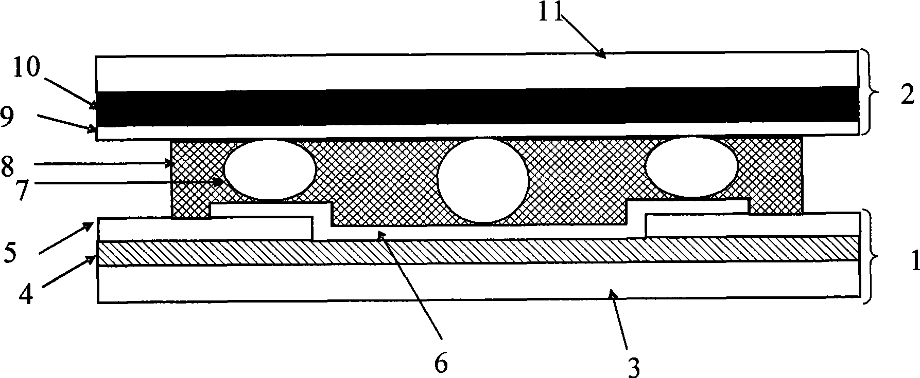 Liquid crystal display panel and restoring method thereof