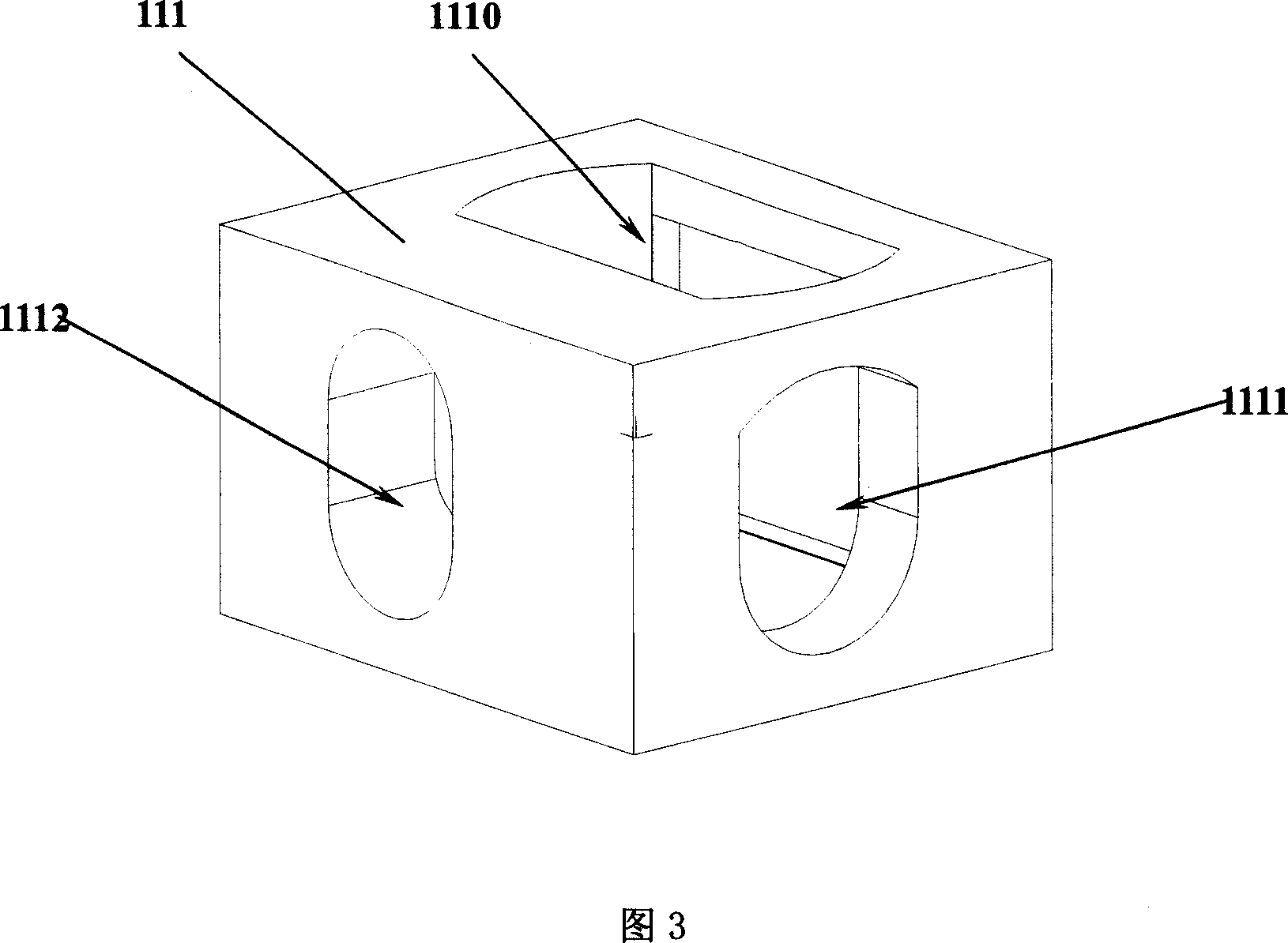 Stacking frame structure of superwide container