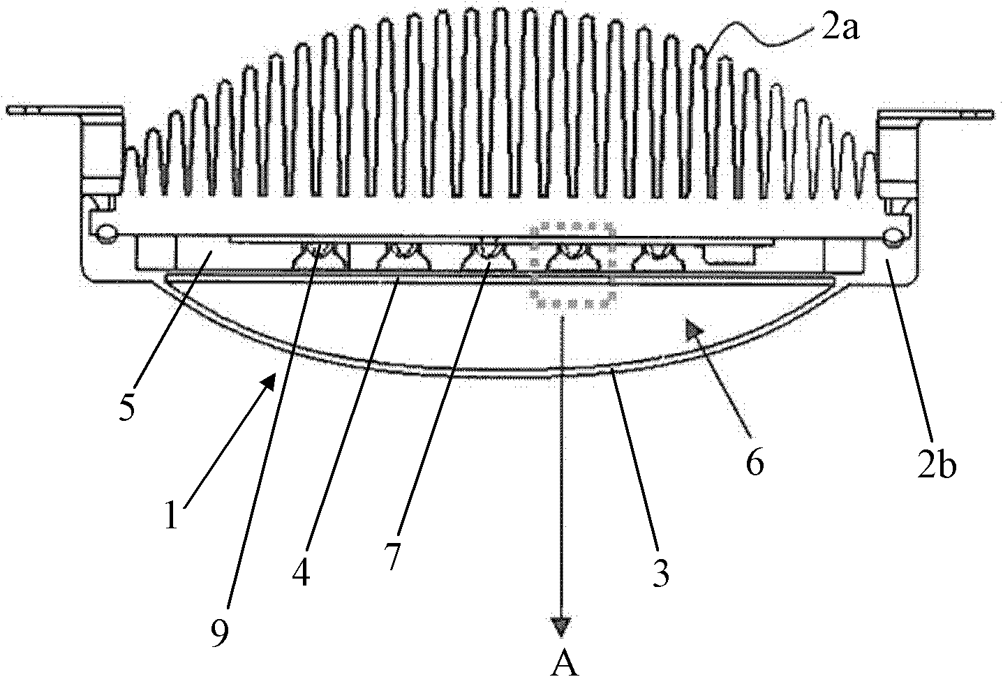 Shell for lighting device and lighting device with the same