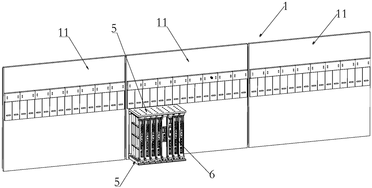 Spaceborne phased array radar load with thermal control integration with satellite platform structure