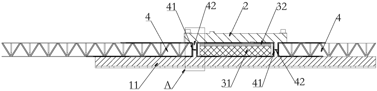 Spaceborne phased array radar load with thermal control integration with satellite platform structure