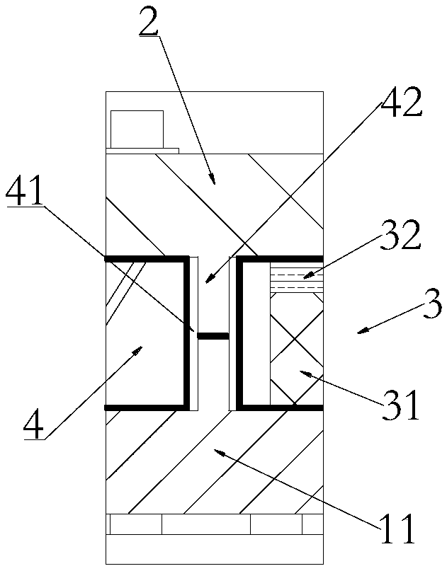 Spaceborne phased array radar load with thermal control integration with satellite platform structure