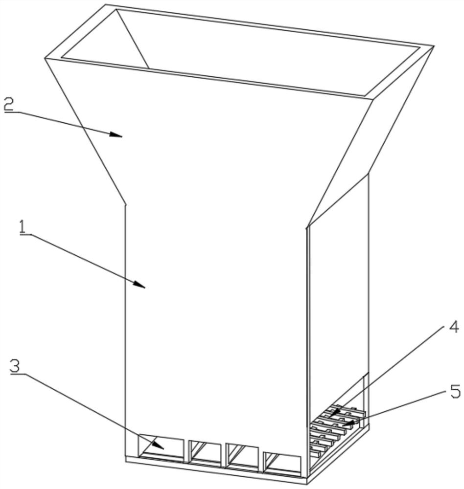 Construction waste crushing device