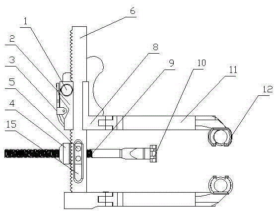 Intervertebral expander for TLIF (Transforaminal Lumbar Interbody Fusion) surgical channel