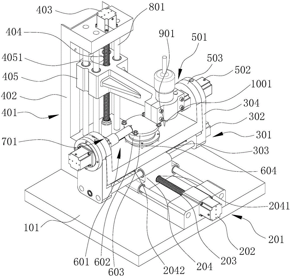 Five-axis linkage laser cutter