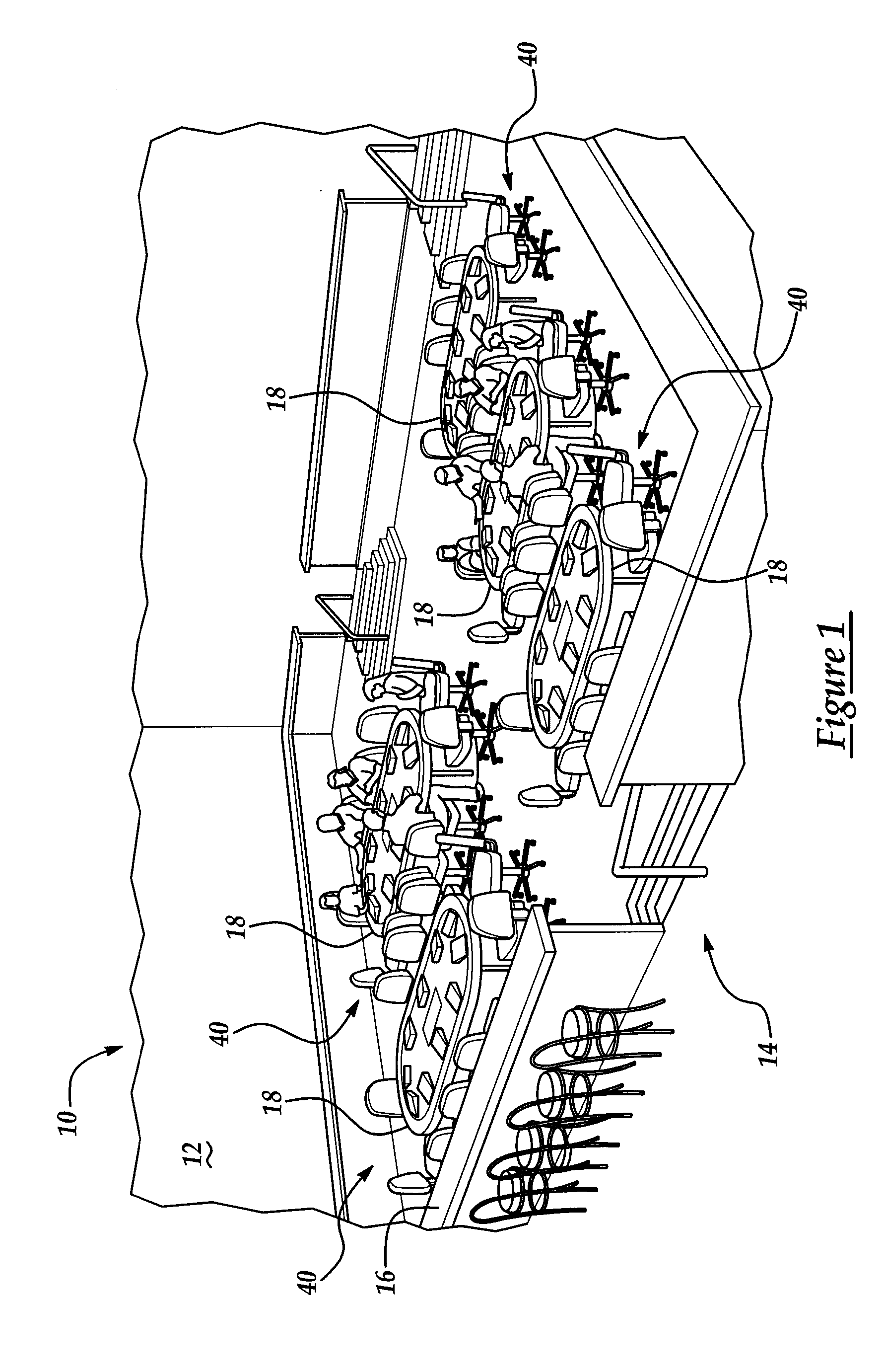 System and method for providing a host console for adjust a pot or chip stack of a player of an electronic card game