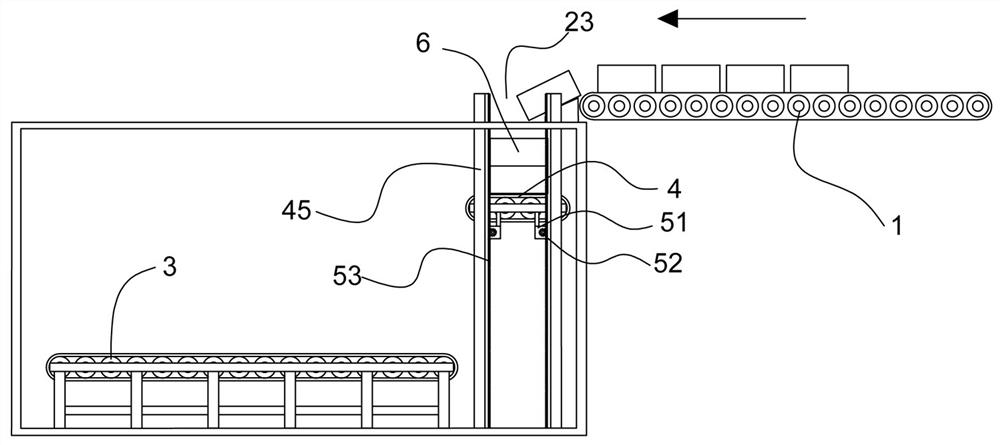 Fully automatic block ice warehouse entering and delivering device