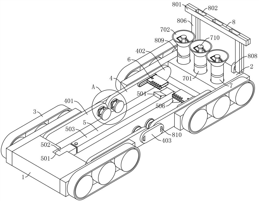 Seeding device applied to intelligent agriculture