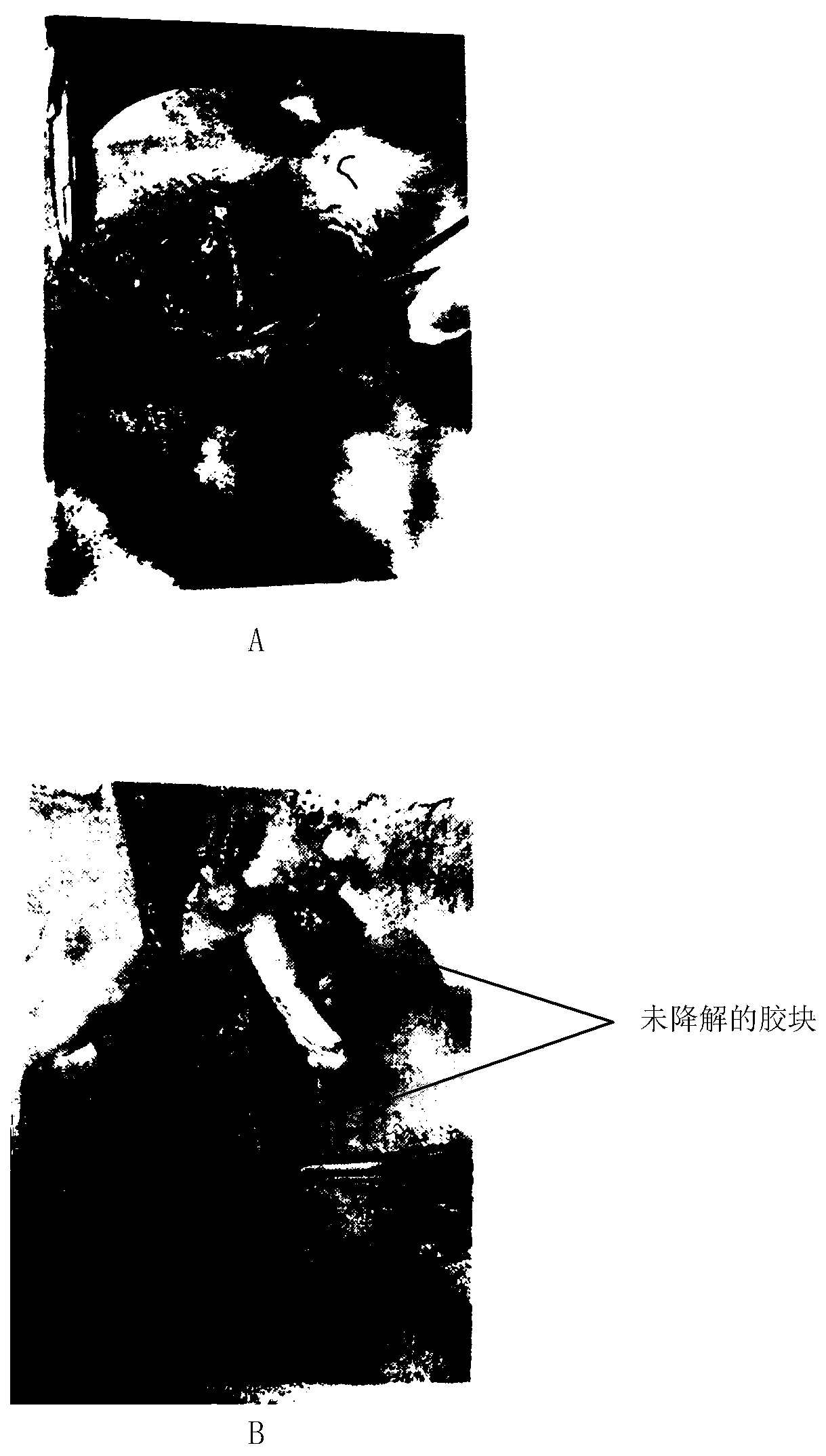 Medical degradable hemostatic material and preparation method thereof