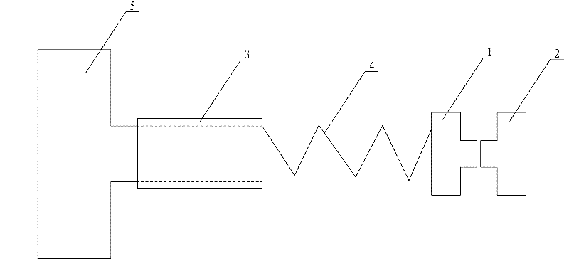 Mechanical sealing device for water pump