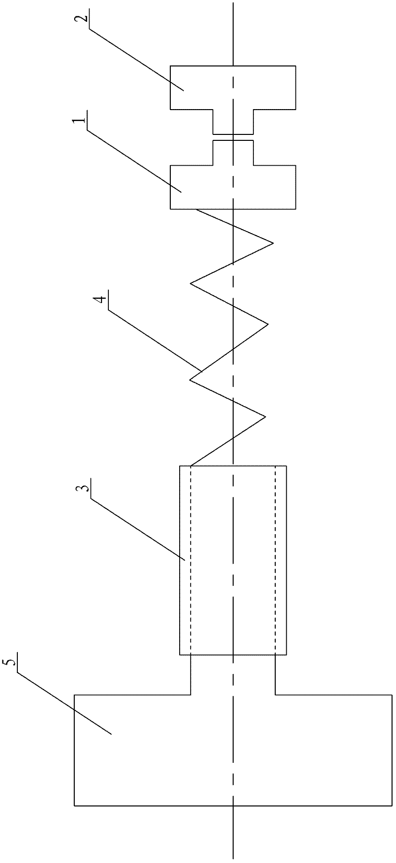 Mechanical sealing device for water pump