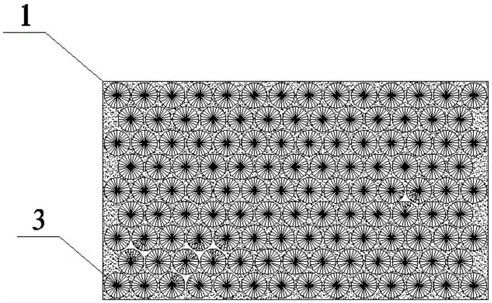 Preparation method of a high-efficiency catering oil fume treatment module