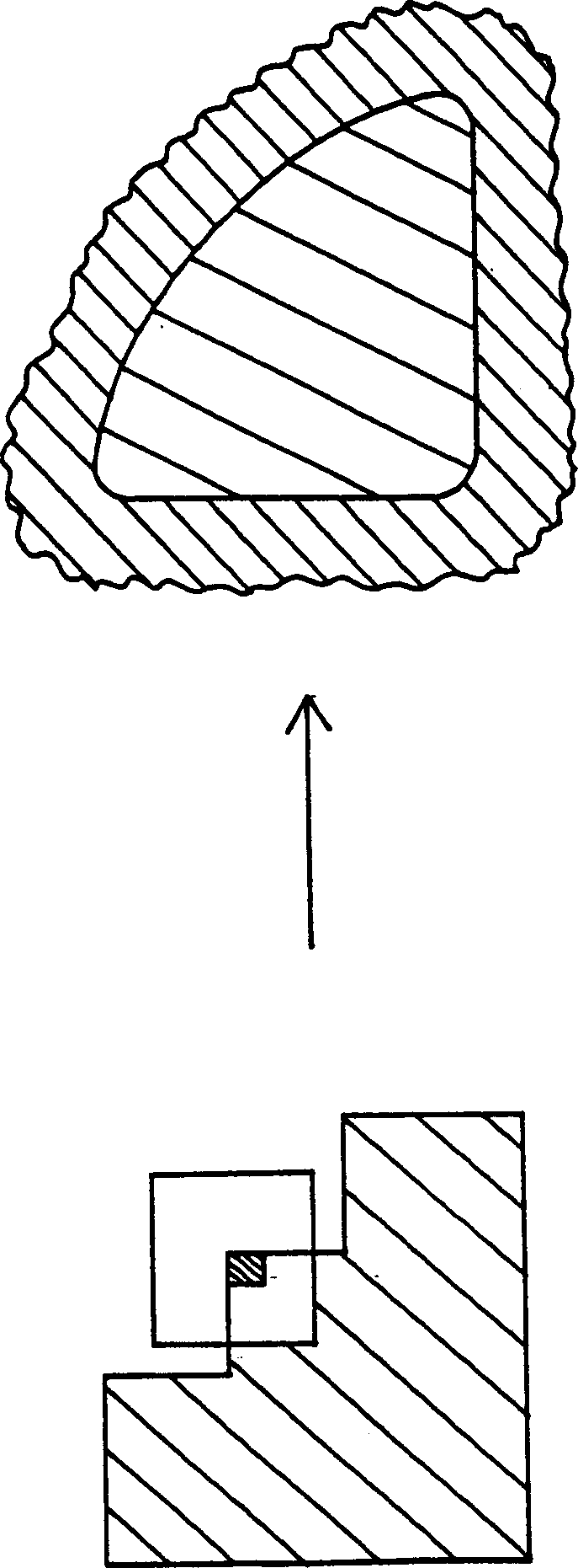 Half-tone dot eliminating method and its system