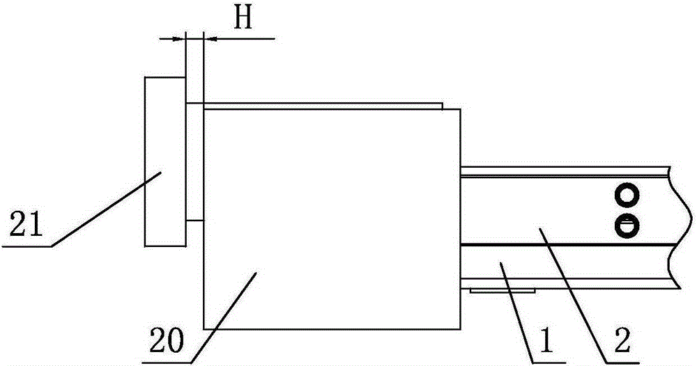 Synchronization device for drawer slide rail system