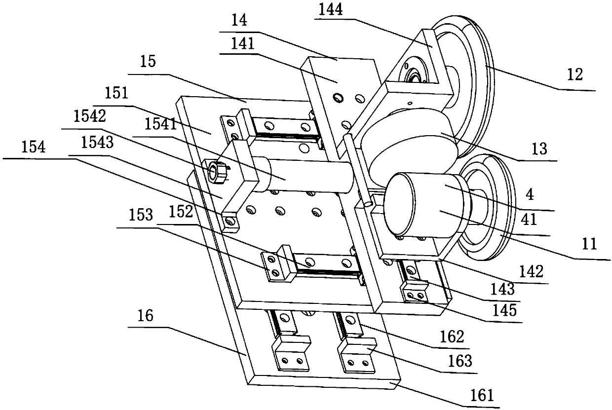 Large cylindrical part outer surface circumference measuring device and using method thereof