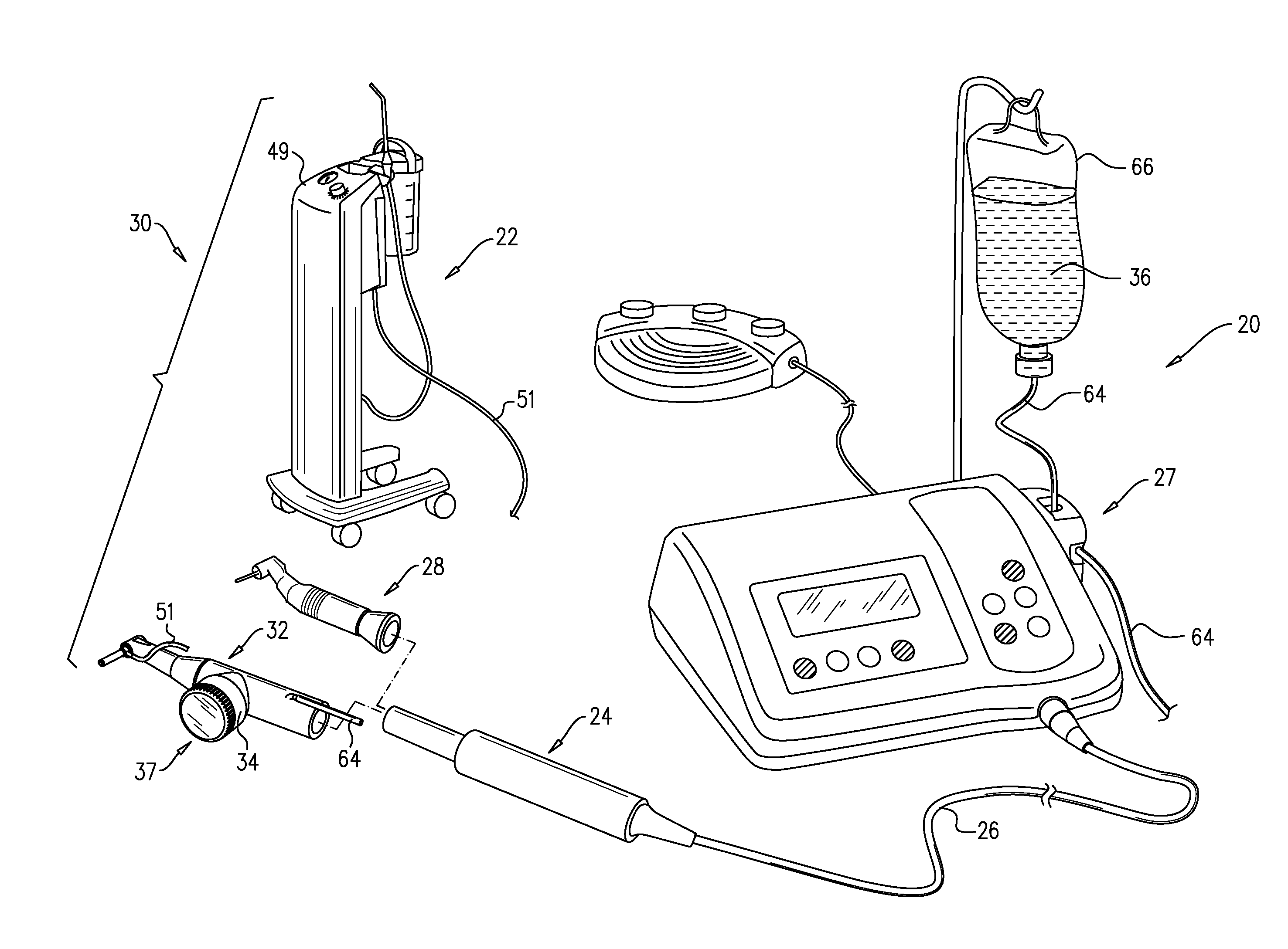 Bone graft injection device