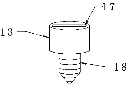 A broken nail removal device for orthopedic hollow nails