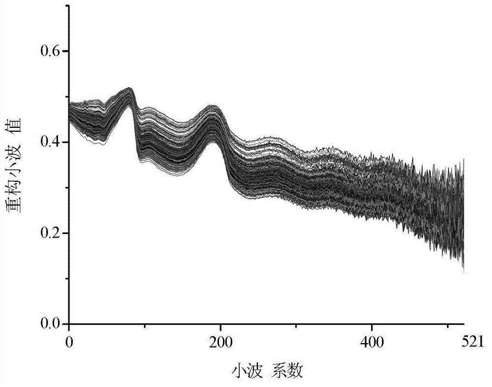 Identification method for rice leaves contaminated by heavy metals based on near infrared spectroscopy