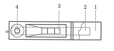 Benzopyrene rapid detection card