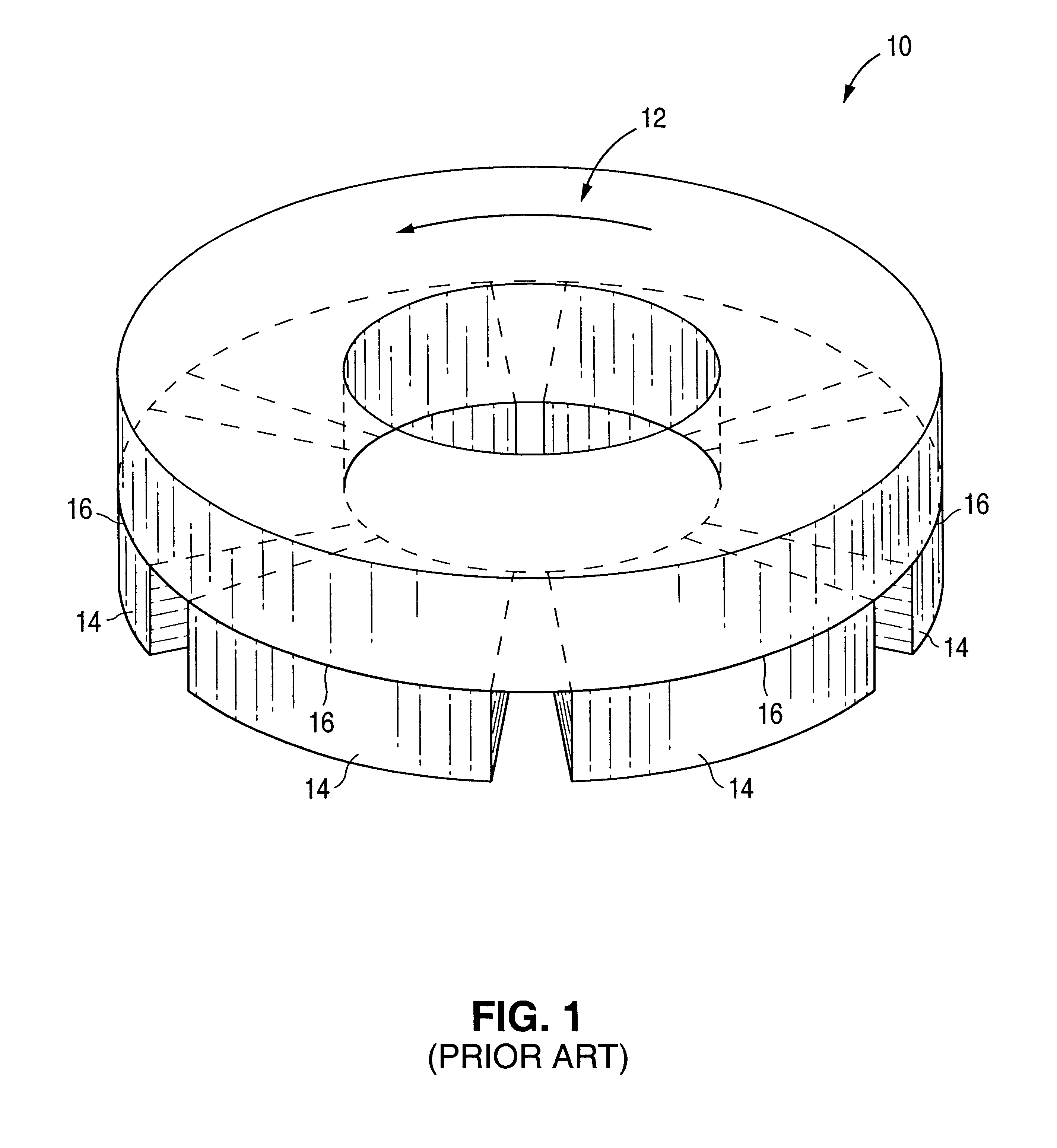 Thrust bearing and method for equalizing load