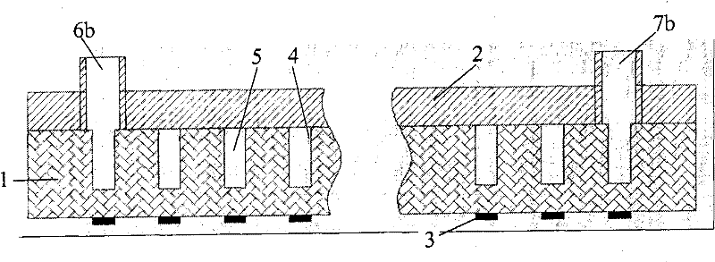 Micro gas chromatographic column with high depth-to-width ratio and wet corrosion manufacturing method thereof