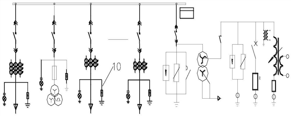 Overvoltage comprehensive control and arc suppression coil ground fault management system