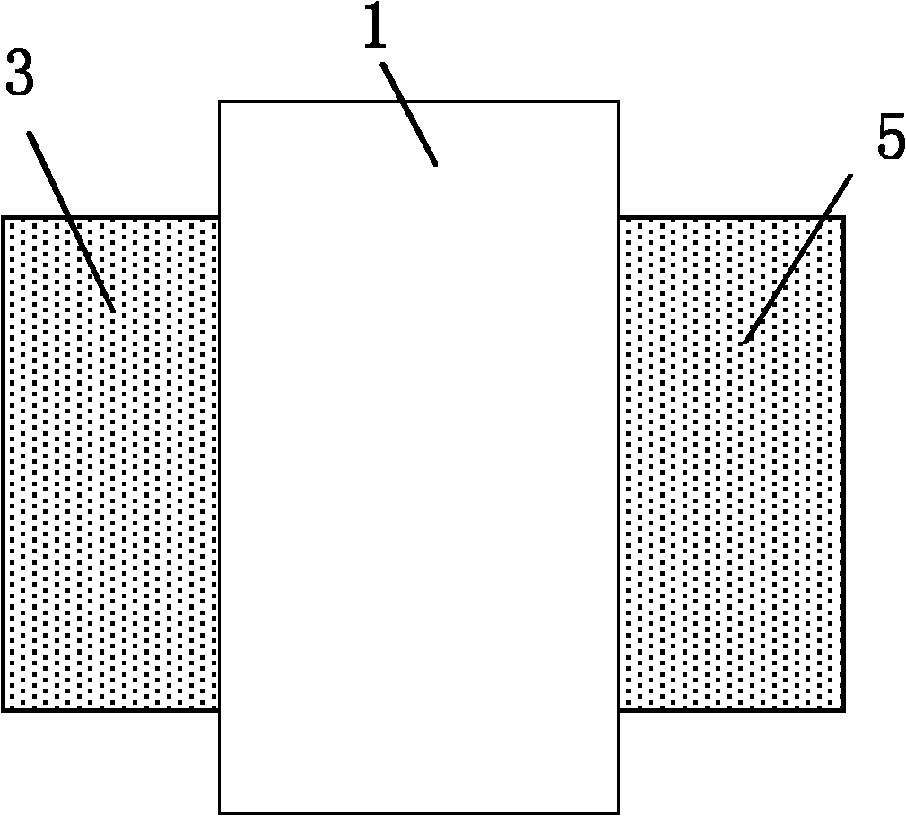 Low-power consumption tunneling field effect transistor (TFET) of fork-structure grid structure