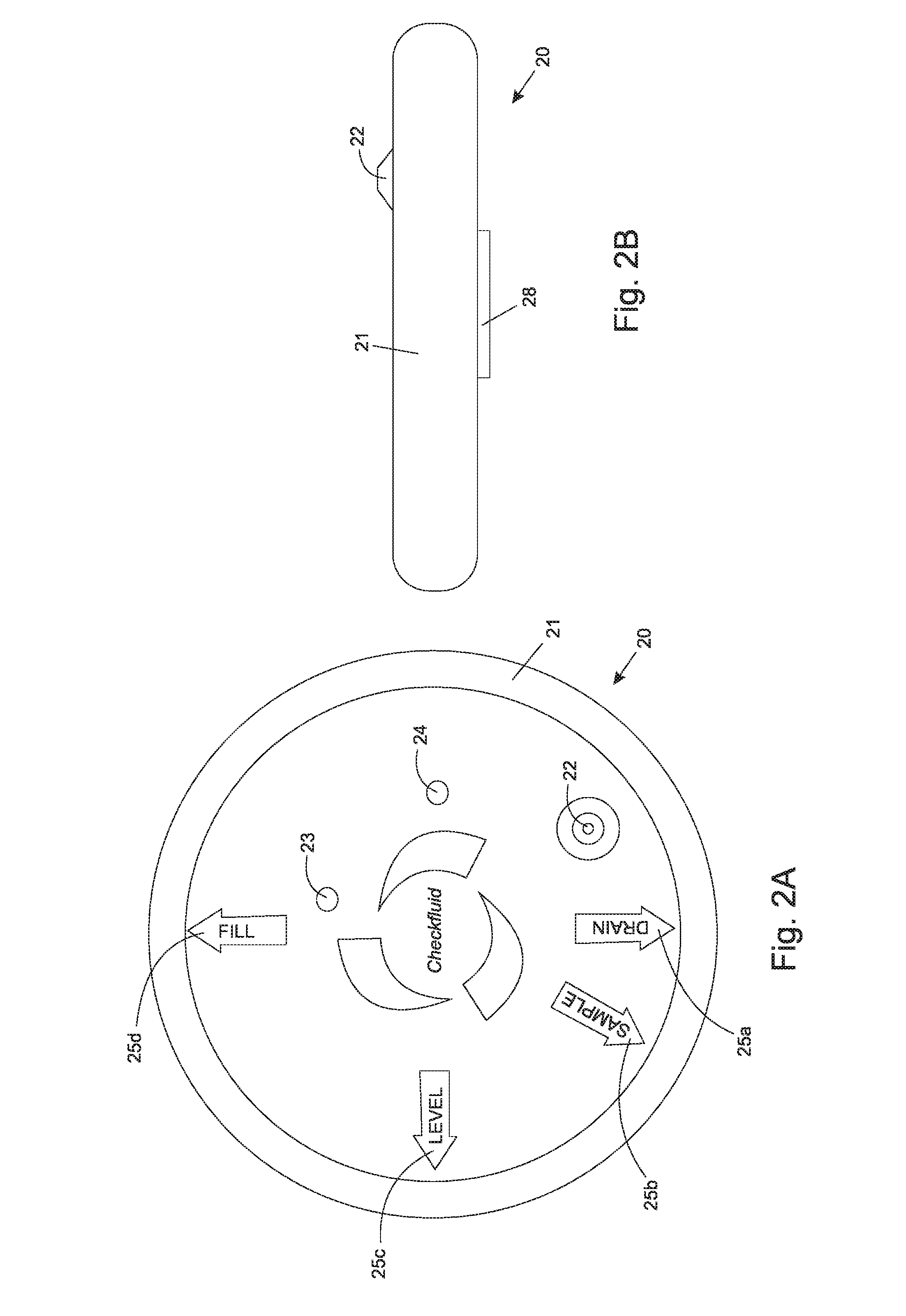 Oil port position sensing device