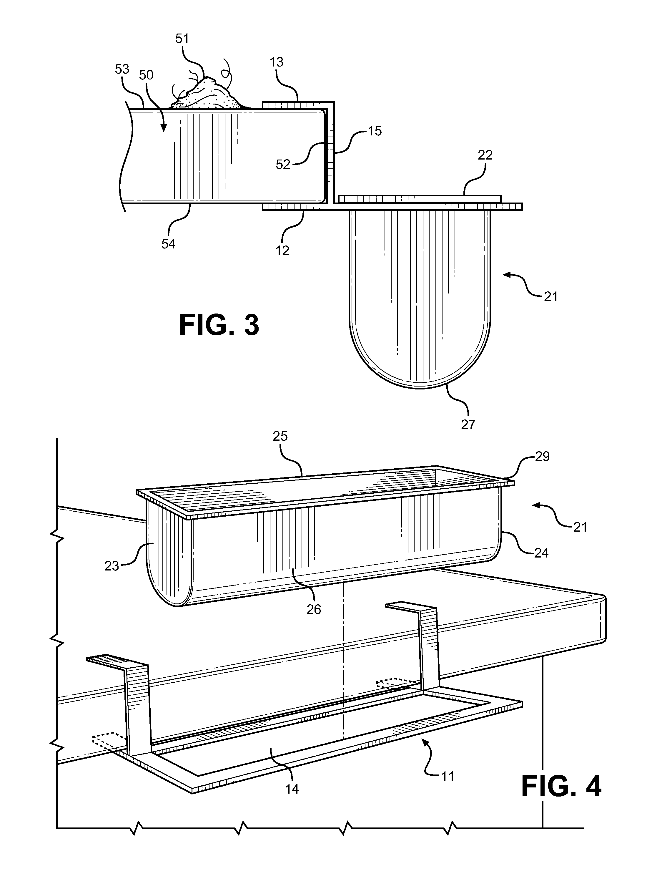 Debris Receiving Receptacle for Attachment to a Work Surface Edge