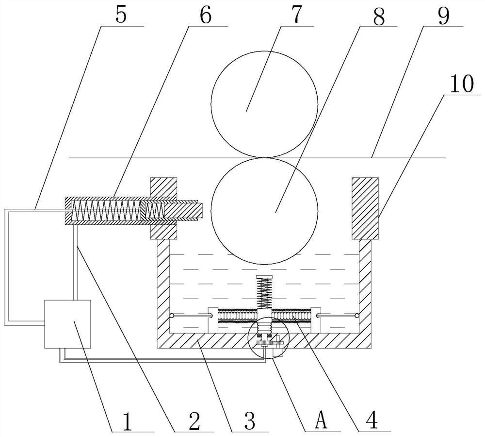 Inking device applied to printer