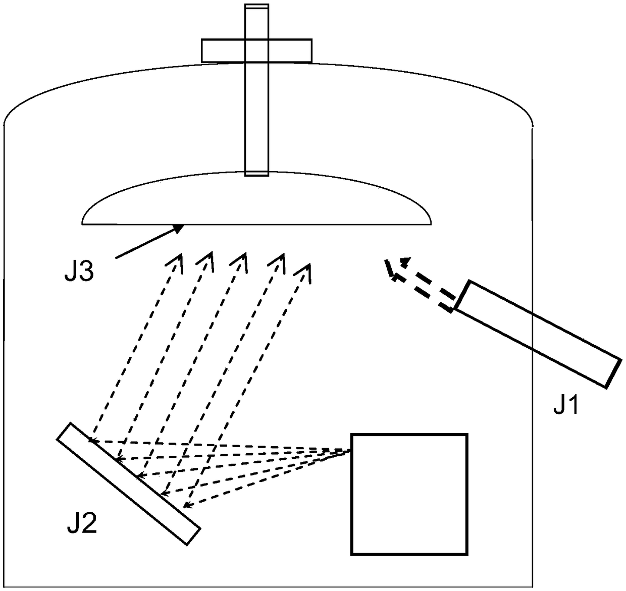 A light extraction film having hollow bubbles and an organic light-emitting diode and a processing method thereof