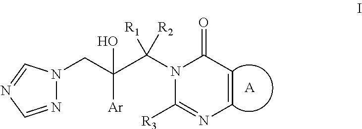 Azole antifungal compositions