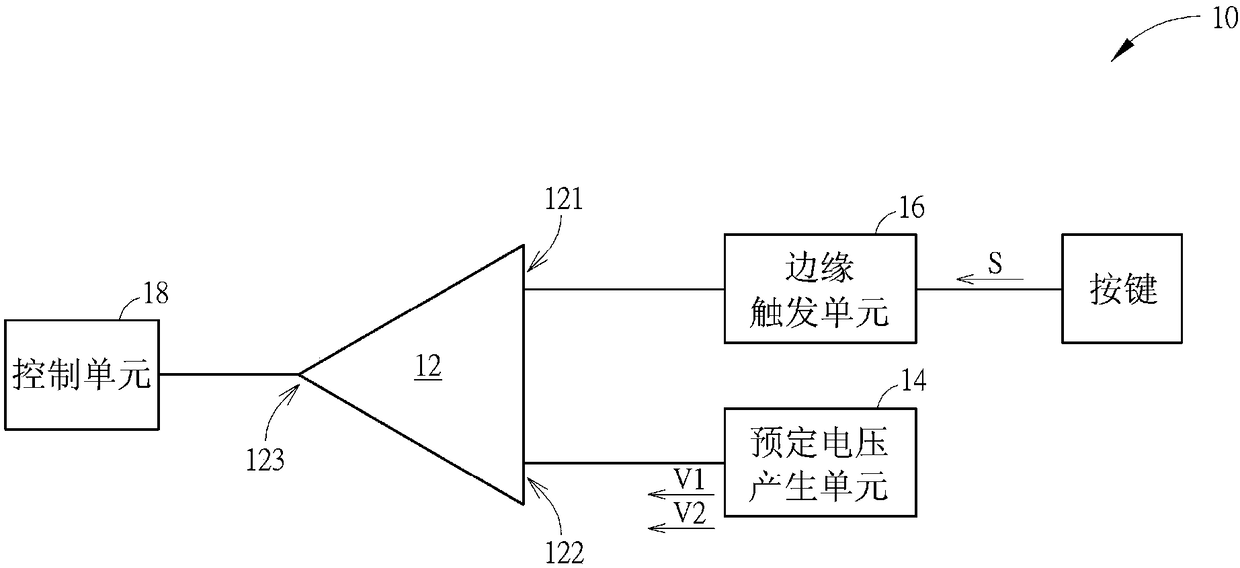 Correction circuit used for improving bounce misjudgment of key