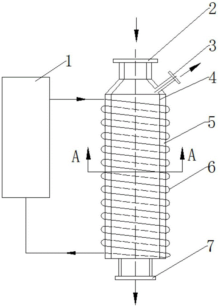 Electromagnetic induction thermal decomposition furnace