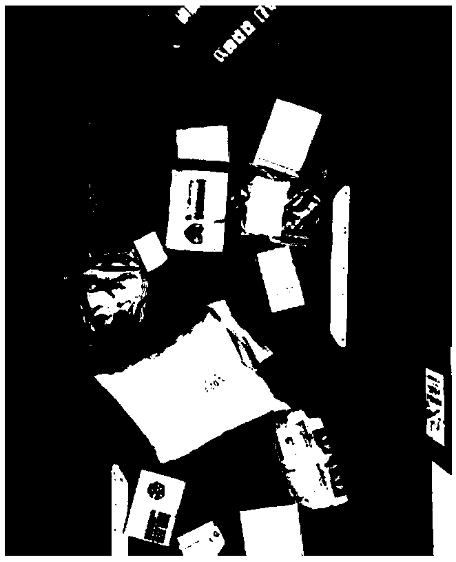 TOF depth camera-based parcel volume measurement method