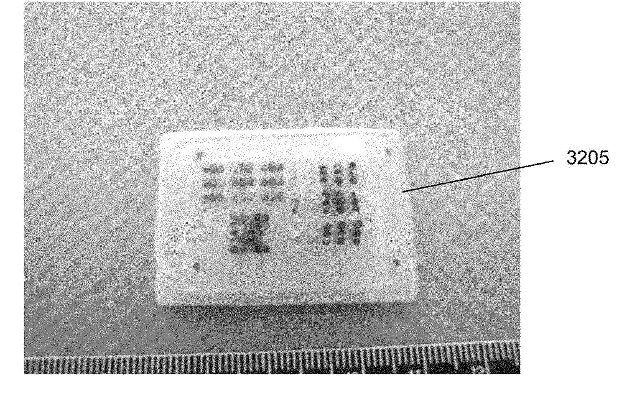 Tissue array using a carrier medium and method for providing the same