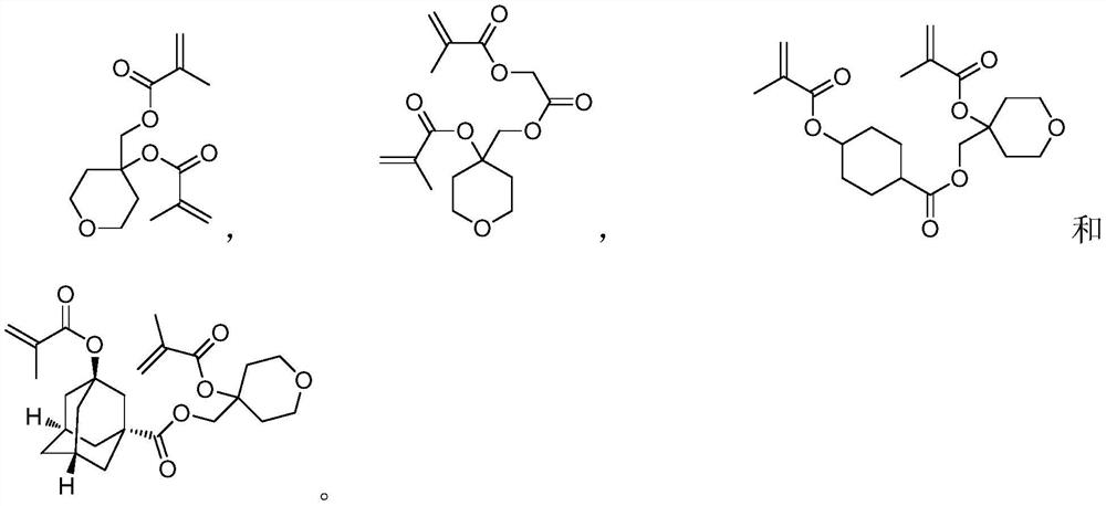 Degradable resin monomer synthesized from 1, 6-dioxaspiro [2.5] octane and preparation method thereof