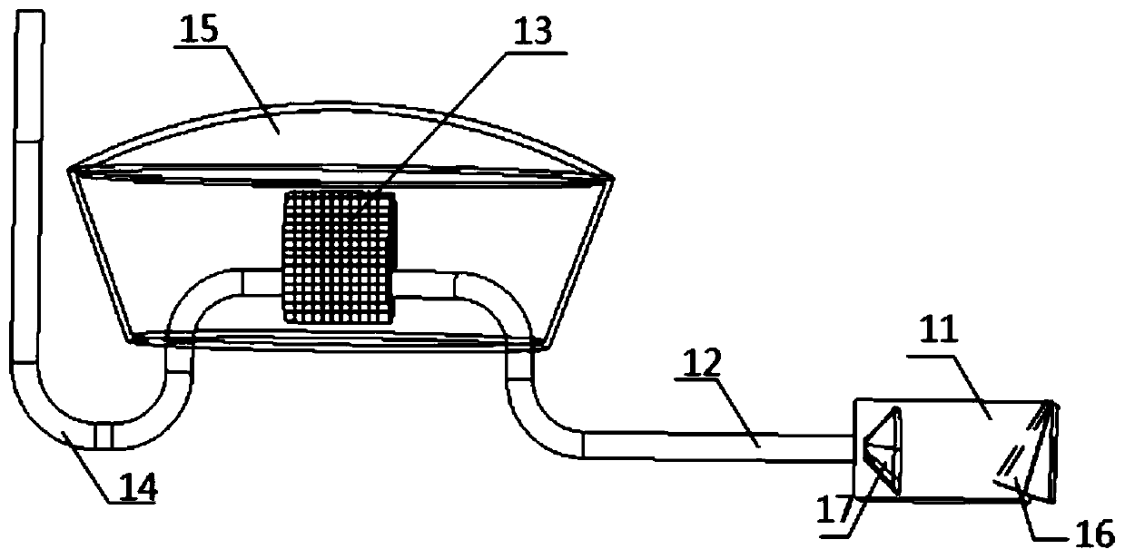 A device for collecting Mars dust in ultra-high-speed flight state and its application method