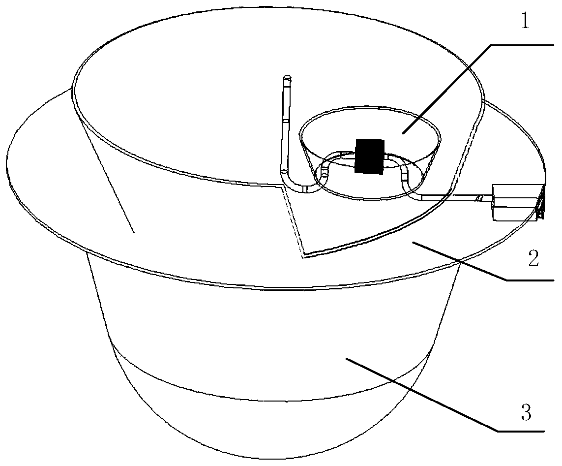 A device for collecting Mars dust in ultra-high-speed flight state and its application method