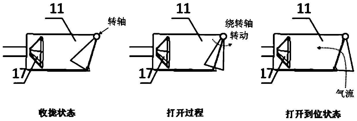 A device for collecting Mars dust in ultra-high-speed flight state and its application method