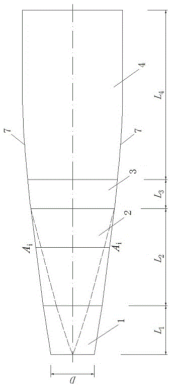 A siphon type outlet channel with excellent hydraulic performance and its application method