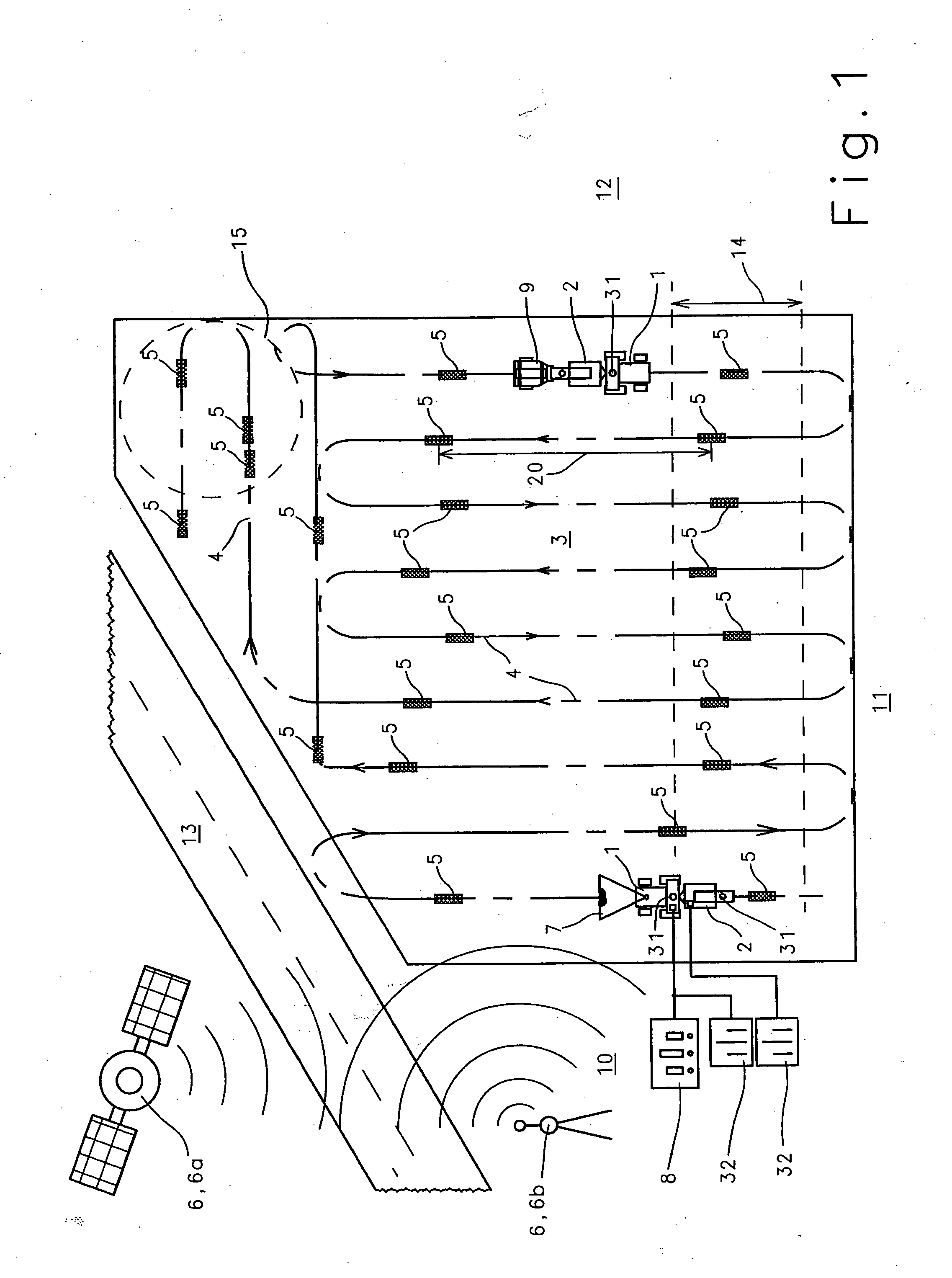 Bale set-down system