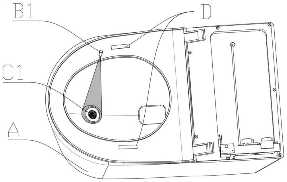 Urine flow velocity and flow identification method