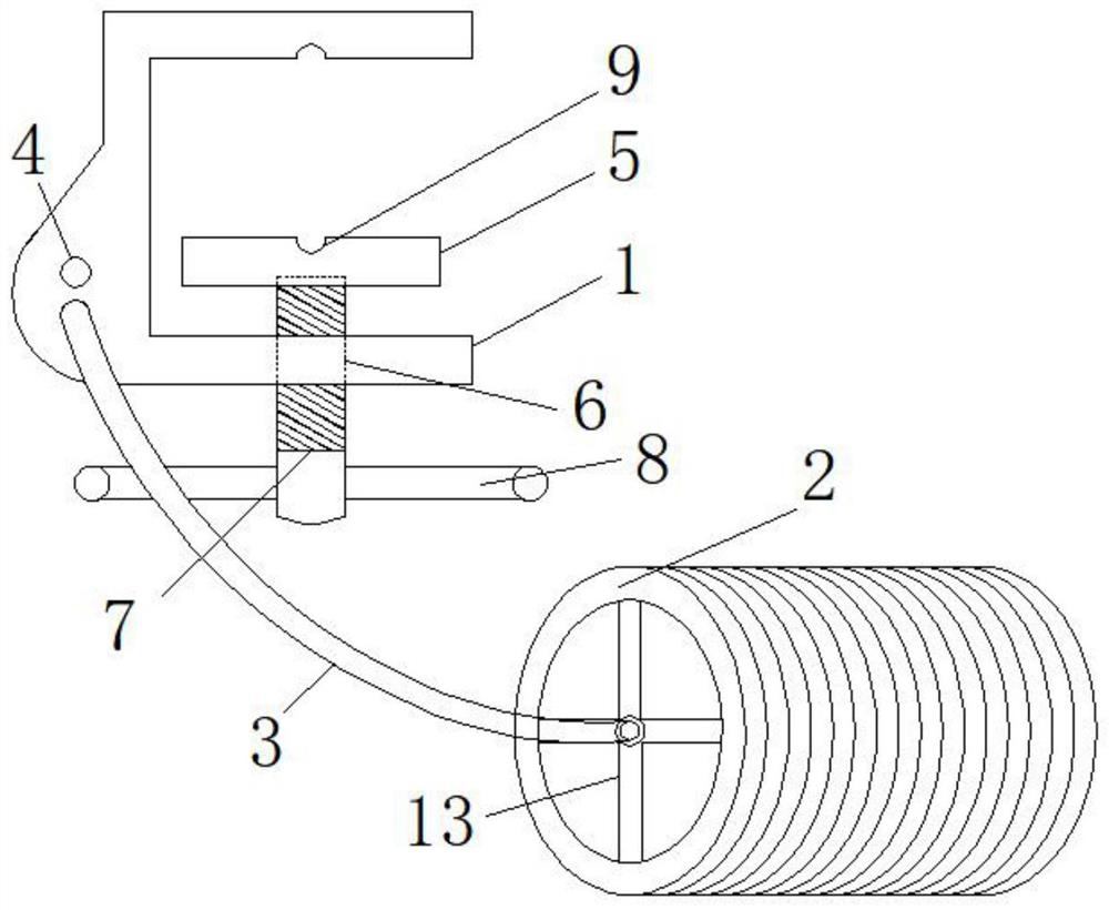 AC voltage withstanding special-purpose wire testing device and using method