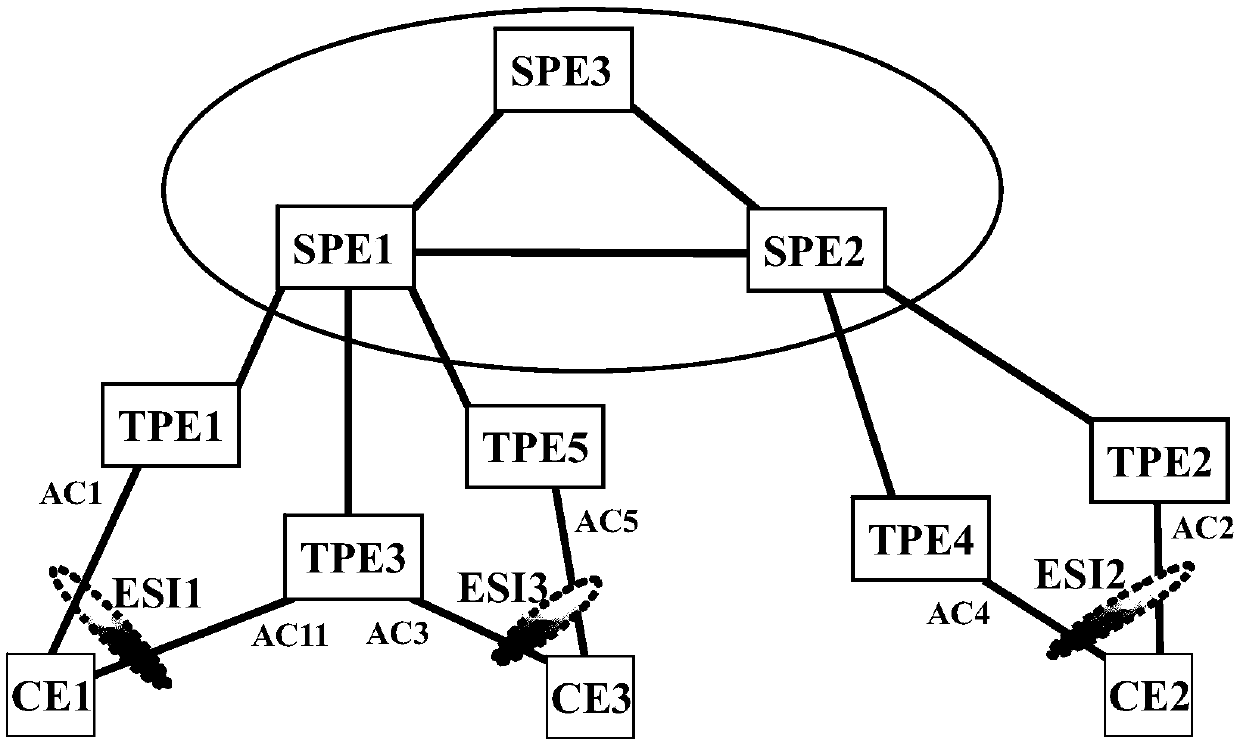 Data message forwarding method and device