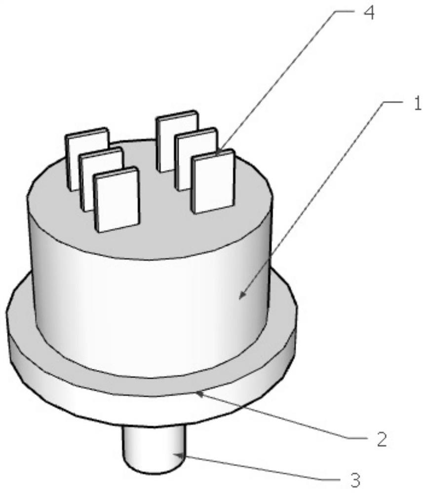 Intermediate frequency furnace water temperature detection packaging temperature measurement assembly