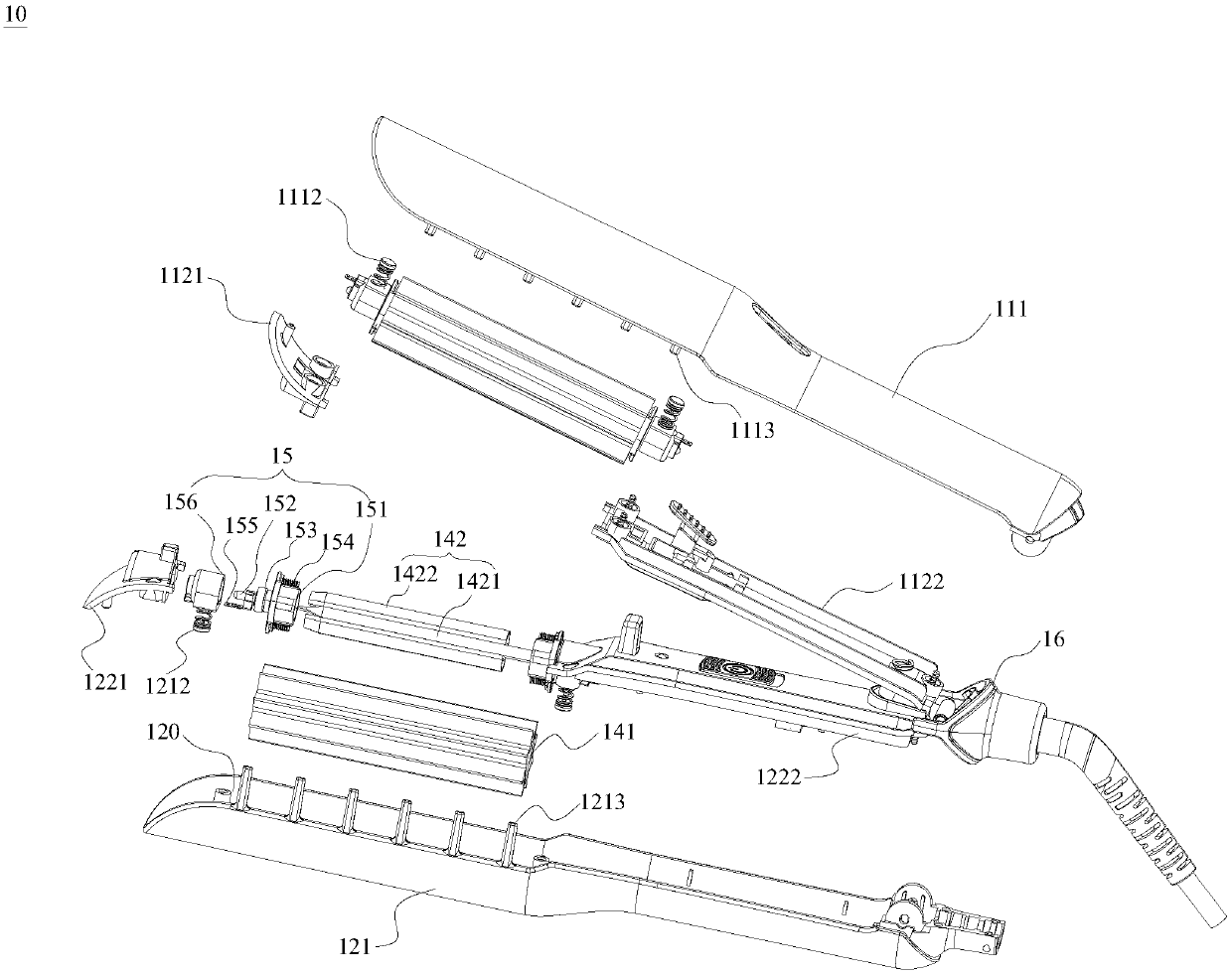 Novel hair curler