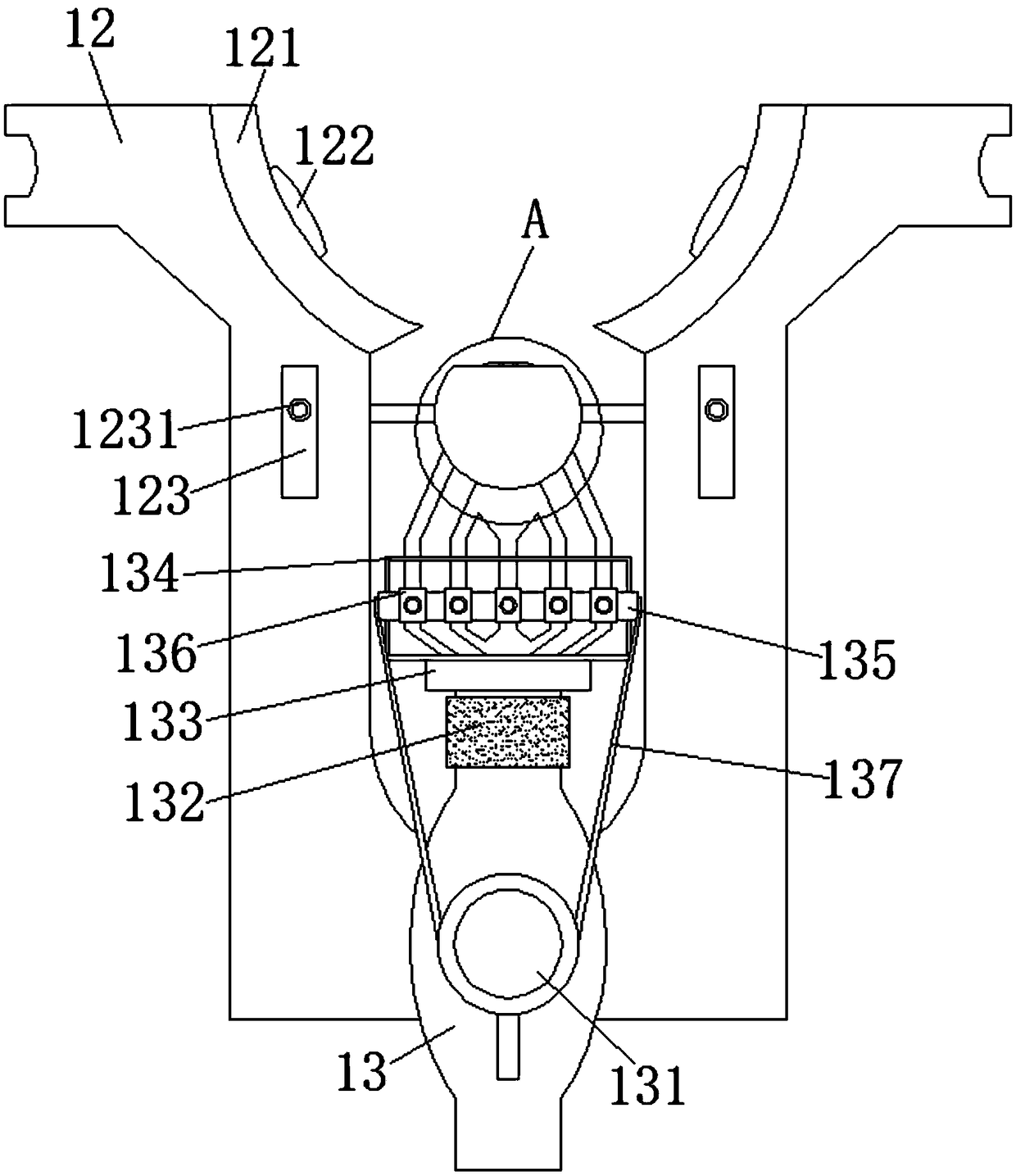 Petroleum pipeline dismounting equipment capable of saving labor power for petroleum transportation